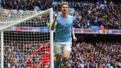 "Манчестер Сити" разгромил "Ливерпуль" в центральном матче чемпионата Англии по футболу