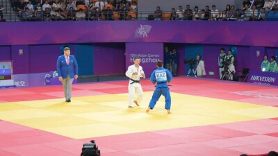 Казахстанский дзюдоист Магжан Шамшадин стал бронзовым призёром Азиатских игр