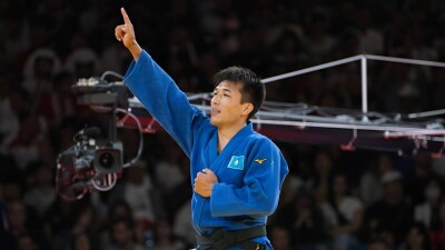 Дзюдоист Гусман Кыргызбаев завоевал "бронзу" на Олимпиаде в Париже