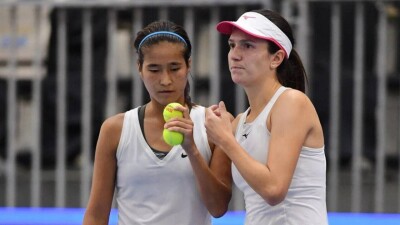 Сборная Казахстана по теннису обыграла Словению на чемпионате мира