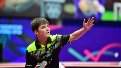 Казахстанец Алан Курмангалиев выиграл юношеский турнир по настольному теннису в Аммане