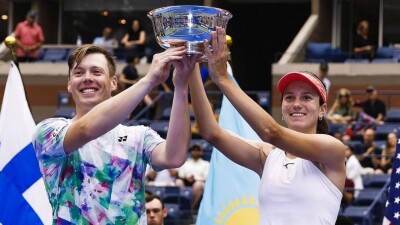 Анна Данилина стала чемпионкой US Open в смешанном разряде