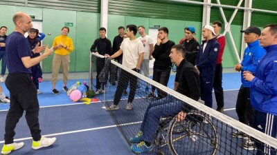 Теннис на колясках будут активно развивать в Казахстане