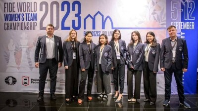 Женская сборная Казахстана по шахматам стала серебряным призёром командного чемпионата мира