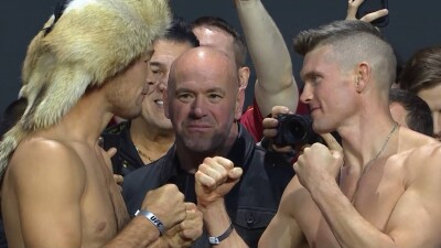 Где можно посмотреть бой Шавката Рахмонова со Стивеном Томпсоном в UFC