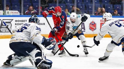"Барыс" одержал сенсационную победу в Континентальной хоккейной лиге