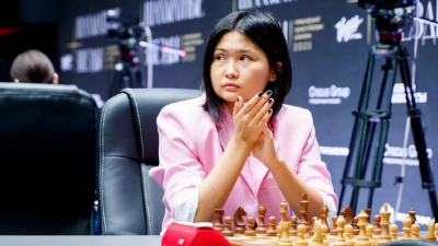 Бибисара Асаубаева заняла второе место на третьем этапе серии гран-при ФИДЕ