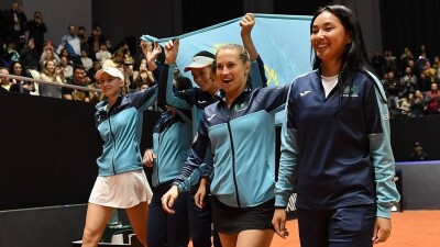 Женская сборная Казахстана по теннису узнала соперниц на чемпионате мира