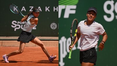 Казахстанские теннисистки гарантировали себе место в финальном этапе отбора на Roland Garros Junior Series