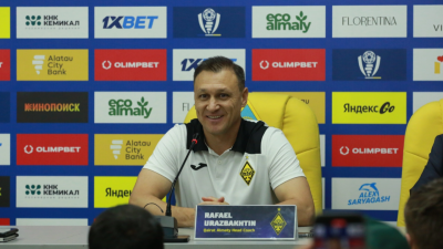 "Горжусь нашими футболистами": тренер "Кайрата" подвёл итоги исторической победы над "Слованом"