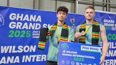 Бадминтон: казахстанцы пробились в тройку лучших на турнире в Африке