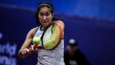 Казахстанская теннисистка выбыла с турнира WTA 125 в Китае