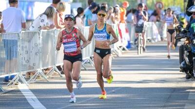 Легкоатлетка Жанна Мамажанова пробежала марафон на Олимпиаде-2024