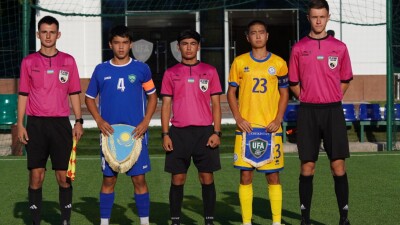 Юношеская сборная Казахстана по футболу проиграла Узбекистану