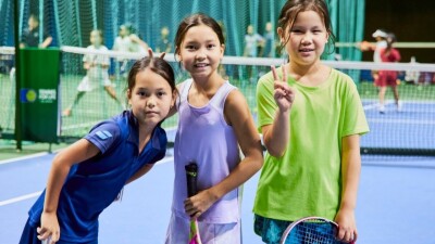 В Астане и Уральске прошли тренировочные мастер-классы для детей в рамках программы “Tennis for Life by Lexus”