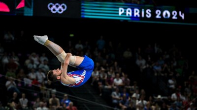 Олимпиада-2024: Данил Мусабаев остановился в шаге от финала в батутной гимнастике 