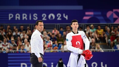 Таеквондо: Батырхан Толеугали проиграл двукратному чемпиону мира за выход в четвертьфинал Игр в Париже