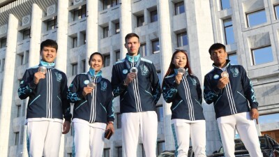 Призёров Олимпийских игр наградили в Алматы 