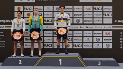 Казахстанский велогонщик стал серебряным призёром чемпионата мира 