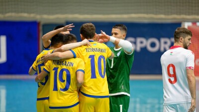 Сборная Казахстана по футзалу провела вторую контрольную игру в рамках подготовки к ЧМ 2024 