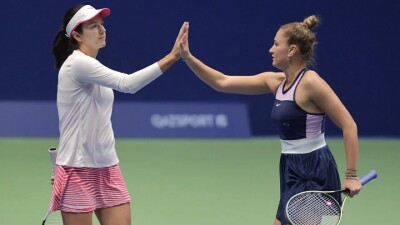 Анна Данилина вышла в четвертьфинал US Open в парном разряде, но проиграла в миксте 