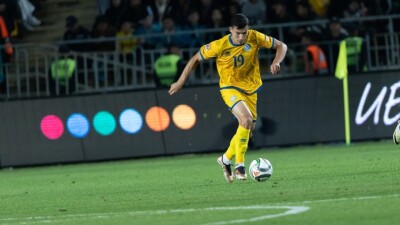 Бактиёр Зайнутдинов стал лучшим игроком сборной Казахстана в матче со Словенией