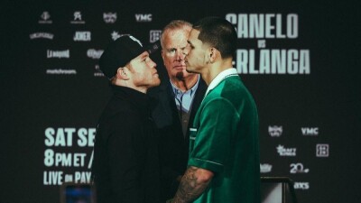 Дуэль взглядов Канело и Эдгара Берланги 