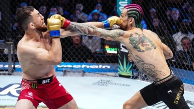 Мераб Двалишвили победил Шона О'Мэлли и забрал чемпионский пояс UFC