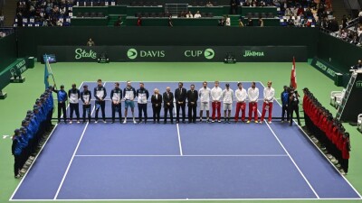 Прямая трансляция матча Кубка Дэвиса Казахстан – Дания. Второй день 