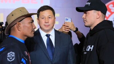 Дамир Исмагулов жёстким нокаутом одержал победу на Alash Pride 100