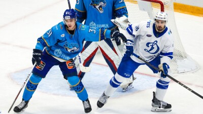 Видеообзор матча "Барыс" – "Динамо" Москва в чемпионате КХЛ 