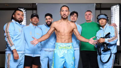 Прямая трансляция боя Жанибека Алимханулы за два титула