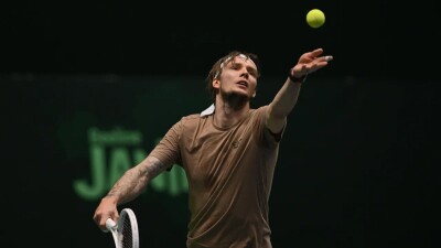 Александр Бублик провёл матч на "Мастерсе" в Шанхае 