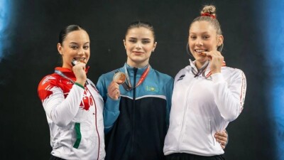 Спортивная гимнастика: казахстанцы завоевали две золотые медали на Международном турнире 