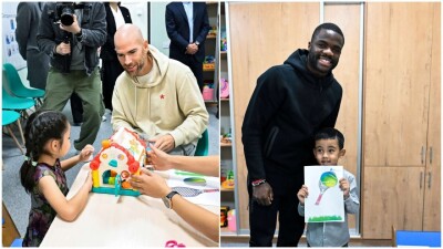 Звёзды мирового тенниса поддержали детей с аутизмом в Алматы