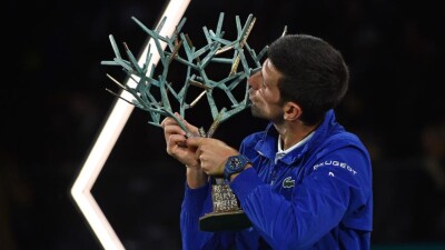 Победитель "Мастерса" в Париже получит почти € 1 млн, а финалист – € 500 тыс.