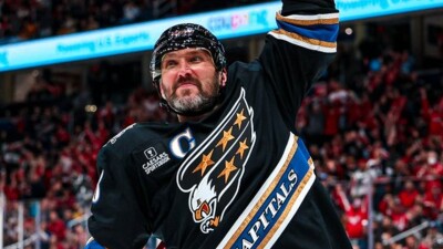 Александр Овечкин забил в пятом матче подряд и близок к рекорду Бретта Халла