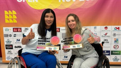 Теннис на колясках: казахстанка стала финалисткой турнира серии ITF