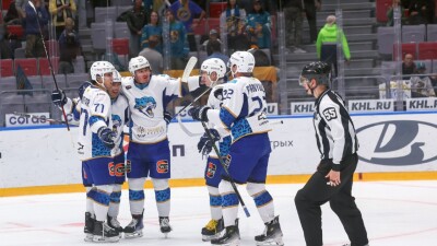 Видеообзор победного матча "Барыса" в чемпионате КХЛ против "Сочи"