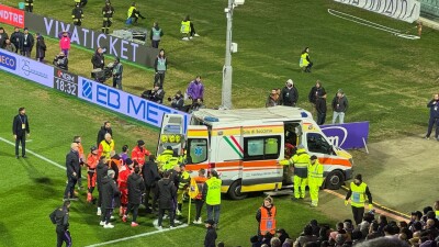 Футболист итальянского клуба перенёс остановку сердца во время матча Серии А