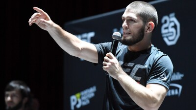 Хабиб Нурмагомедов посетил Гран-при Формулы-1 в Катаре