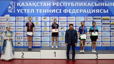 Настольный теннис: в Астане прошёл чемпионат Казахстана 