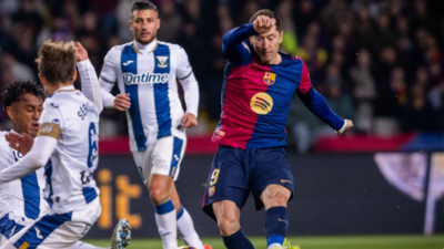 "Барселона" сенсационно уступила аутсайдеру Ла Лиги в 17 туре чемпионата Испании. Ламин Ямаль получил травму