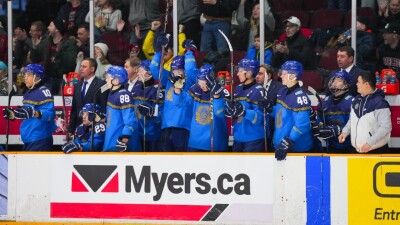 Прямая трансляция матча Казахстана на молодёжном чемпионате мира по хоккею