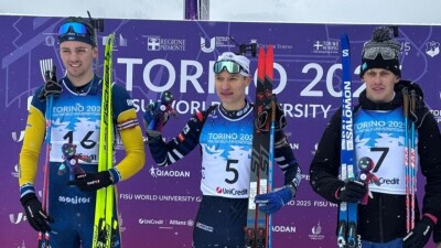 Казахстанец Кирилл Бауэр завоевал бронзовую медаль на Зимней Универсиаде в Италии