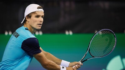 Дмитрий Попко сыграл матч за выход в 1/4 финала в парном разряде Челленджера в Португалии