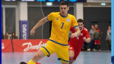 Видеообзор сенсационного матча Дания – Казахстан в отборе Евро-2026 по футзалу 