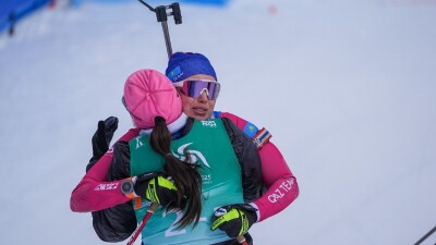 Казахстанские биатлонистки завоевали бронзовую медаль Азиатских игр