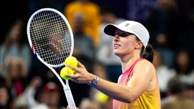 Ига Швёнтек уступает лишь двум теннисисткам по показателю игры c топ-10 рейтинга WTA