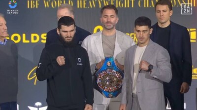 Артур Бетербиев и Дмитрий Бивол провели финальную битву взглядов перед реваншем